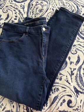 Chico's Dark Blue Stretch Skinny Jeans